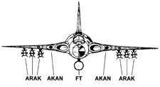 J35A med ARAK och AKAN samt FT fr attackuppdrag