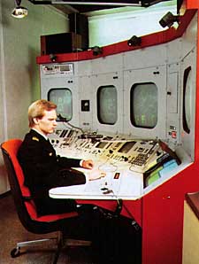 JA37-simulatorns instruktrsstation 