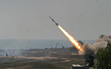 SA-2 robot avfyrad