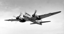Nattjaktplan Ju 88G-1 speciellt utrustad med FuG 227 för att upptäcka och ledas till Monica