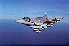 JA37 ur F16 med 2 RB71, 2 RB24J, 2 RB74 och FT
