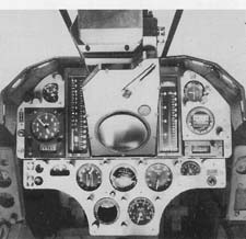 J35B/D kabin med Sikteshuvud och Radarindikator