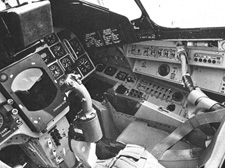 SF37 Förarplats med det centrala kamerasiktet