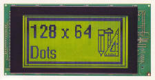 Grafisk LCD-display 128x64 punkter.