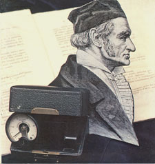 Gauss och en gaussmeter för mätning av magnetfält