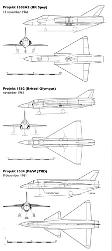 Flygplanprojekt 1961