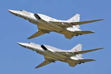 En typ av Bomb- och Attackflygplan, TU-26 (Tu-22M) Backfire fr verljudsfart som skulle bekmpas med J35F