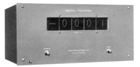 Den första Digital-readout voltmetern som den då kallades