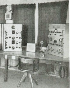 Radioposition i pejl- och mottagarcentralen med Mrm 6
