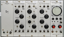 Modulärt instrument system 1955. Idén återkommer med TM 500 serien 1973