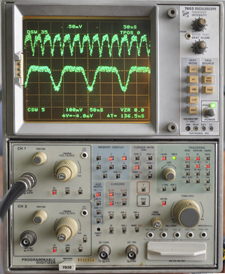 Tektronix 7603 med 7D20 Digitaliseringstillsats från 1982