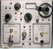 Tektronix samplingtillsats 7S12 med S-6 och S-52