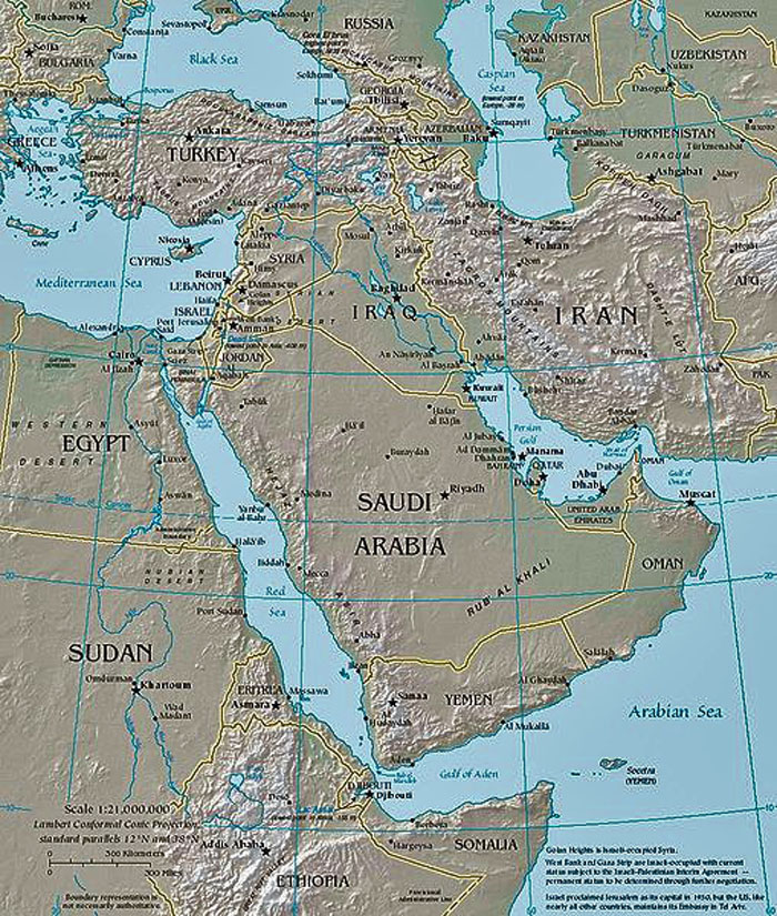 Irankonflikten Sovjetiskt försök att expandera i mellanöstern