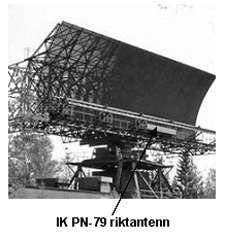 PS-08-antenn med antenn för IK-systemet. 